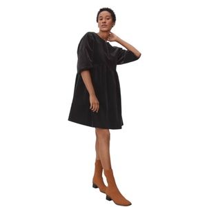 COPY - Everlane Corduroy Black mini dress